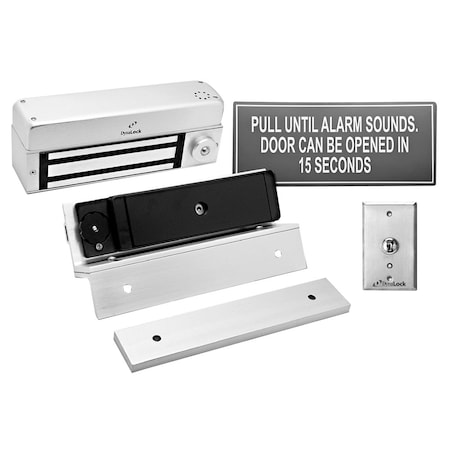 Dynalock Maglock, 12/24VAC/DC, Maglocks 3101C-TJ101